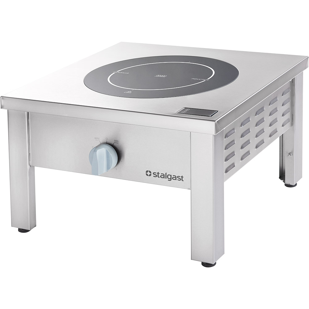 Stalgast Induktions-Hockerkocher mit einer Kochplatte, 5 kW