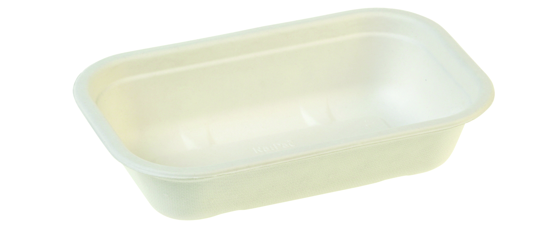 Pacovis Schale 500ml rechteckig, Naturesse 205x130x45mm