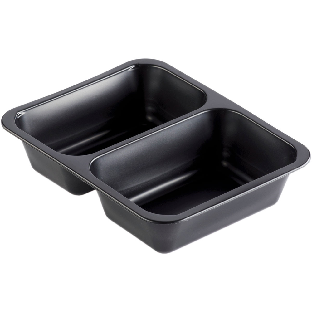 Duni PP-Schale Caterline 2-geteilt 227 x 178 x 50 mm