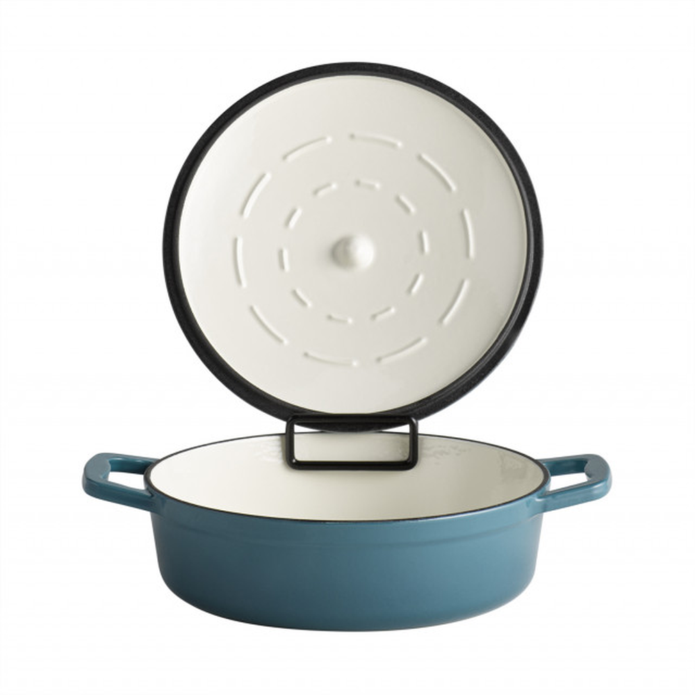 APS Bräter mit Deckel -5 STARS- Ø 25 cm, H: 7 cm, 2,5 Liter