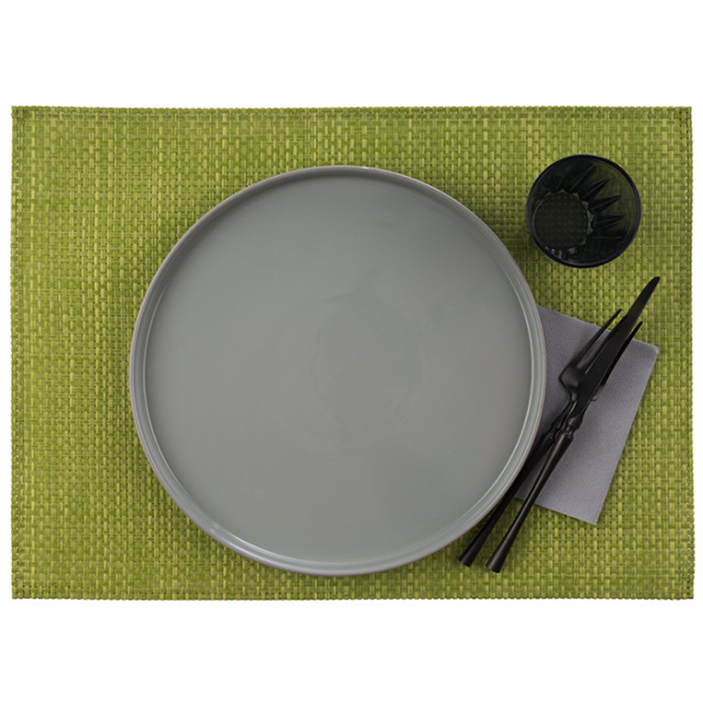 APS Tischset - apfelgrün 45 x 33 cm , PVC, Schmalband