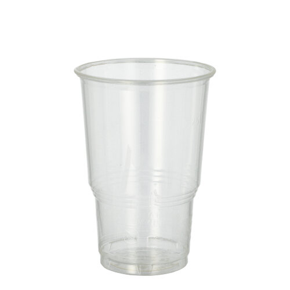 PAPSTAR Kaltgetränkebecher, PLA pure 0,25 l Ø 7,8 cm · 11 cm glasklar mit S