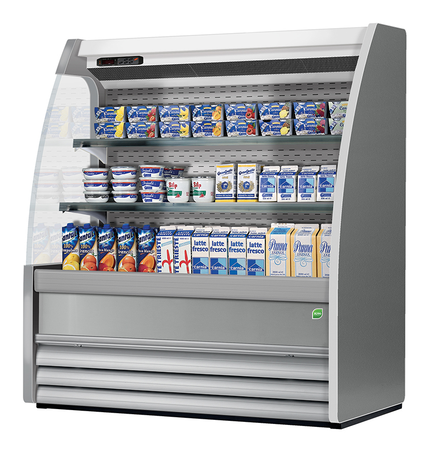 Nordcap Wandkühlregal MERCURY CNS 180 H 1424 M1