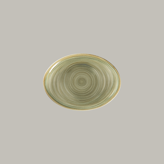 RAK Platte oval - emerald  Serie: Spot L 26 cm / W 19 cm / Ht. 3 cm