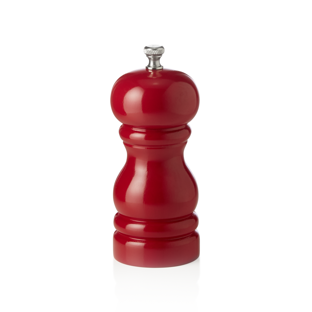 WAS Pfeffermühle mit Keramikmahlwerk CLASSIC MILL, Höhe 11 cm, rot glänzend, Hol