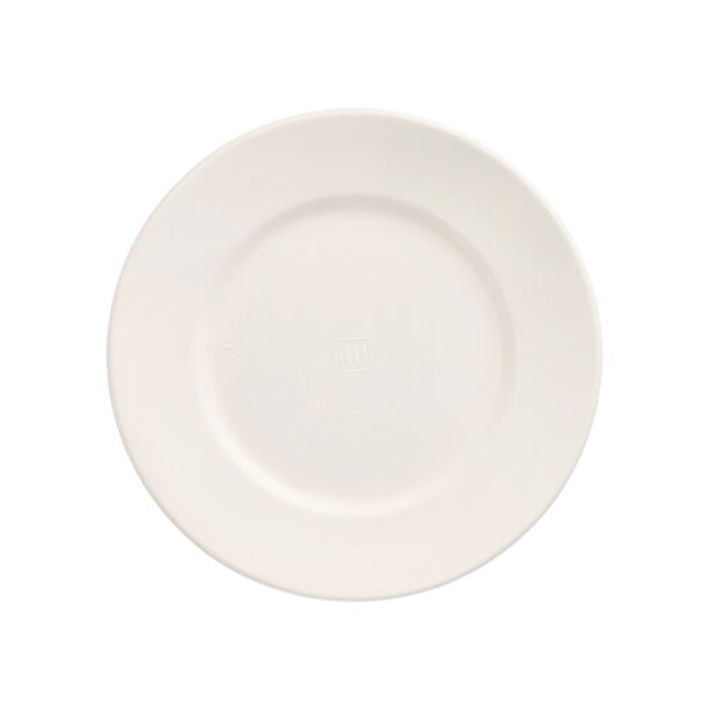 Papstar Teller Zuckerrohr "pure" rund Ø 14,5 cm · 1,2 cm weiss "Cella"