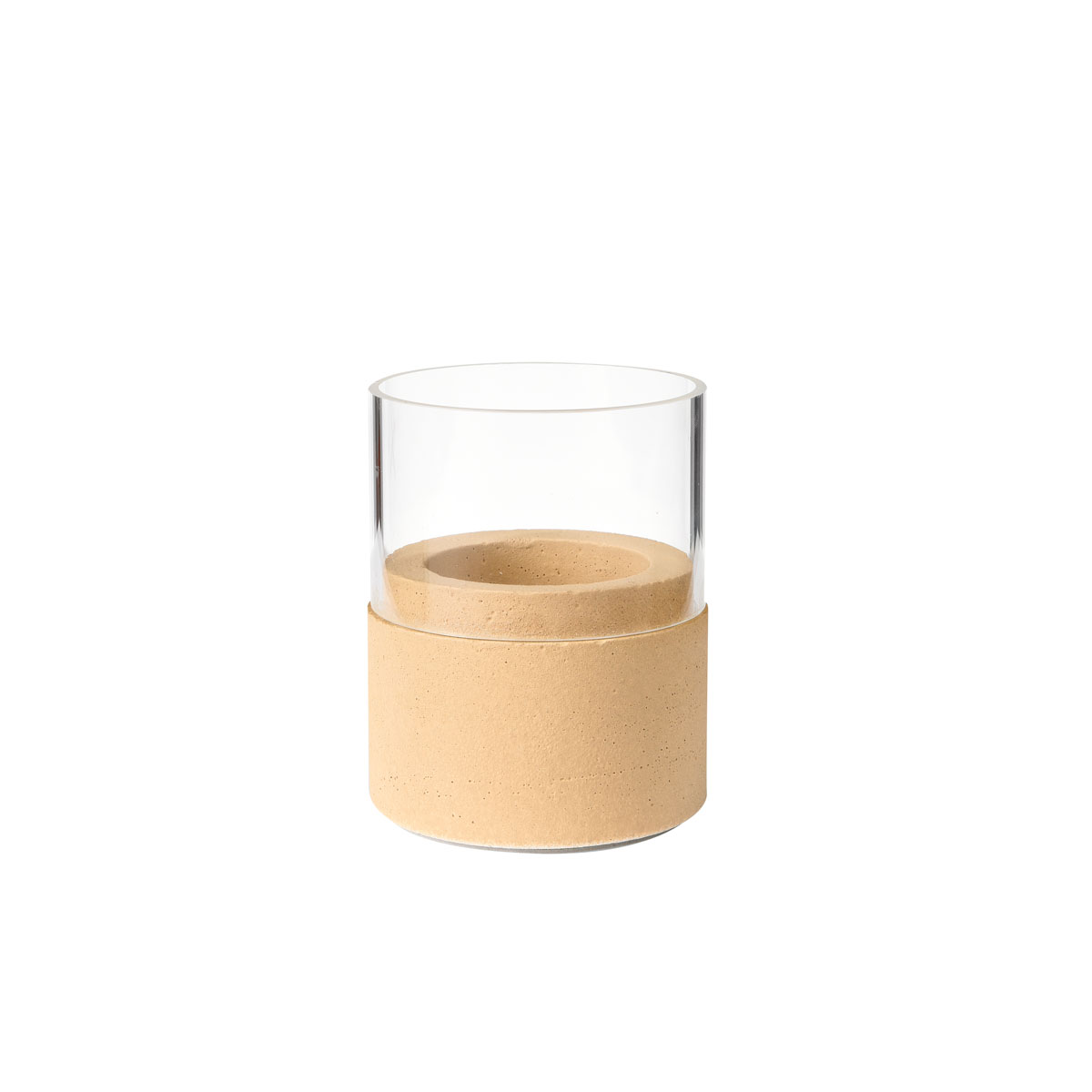 Duni Kerzenhalter Neat 70 x 61 mm sand, Glas