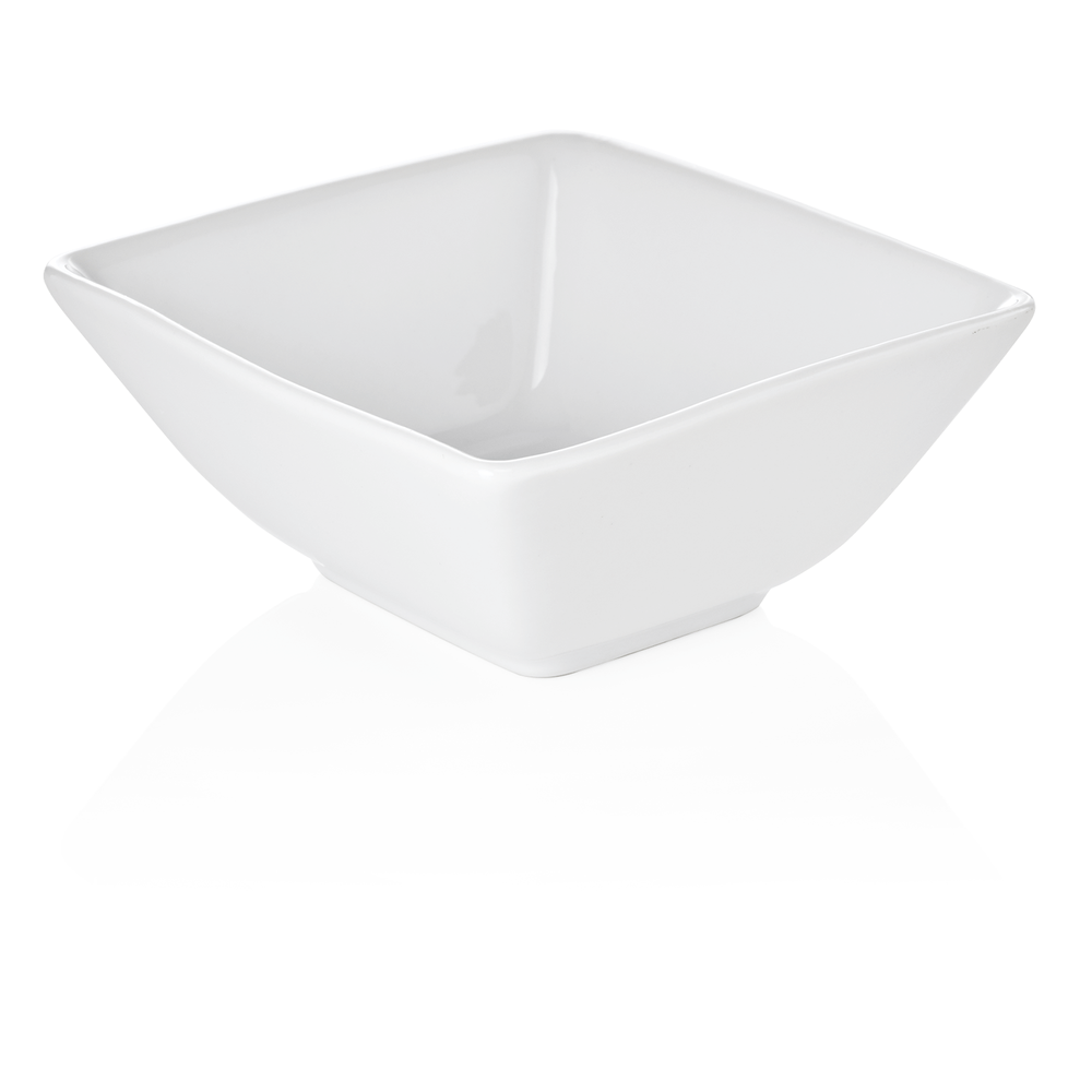 WAS Mini Schale Set, 10 x 10 x 4,5 cm, 200 ml, Set á 12 Stück, Porzellan