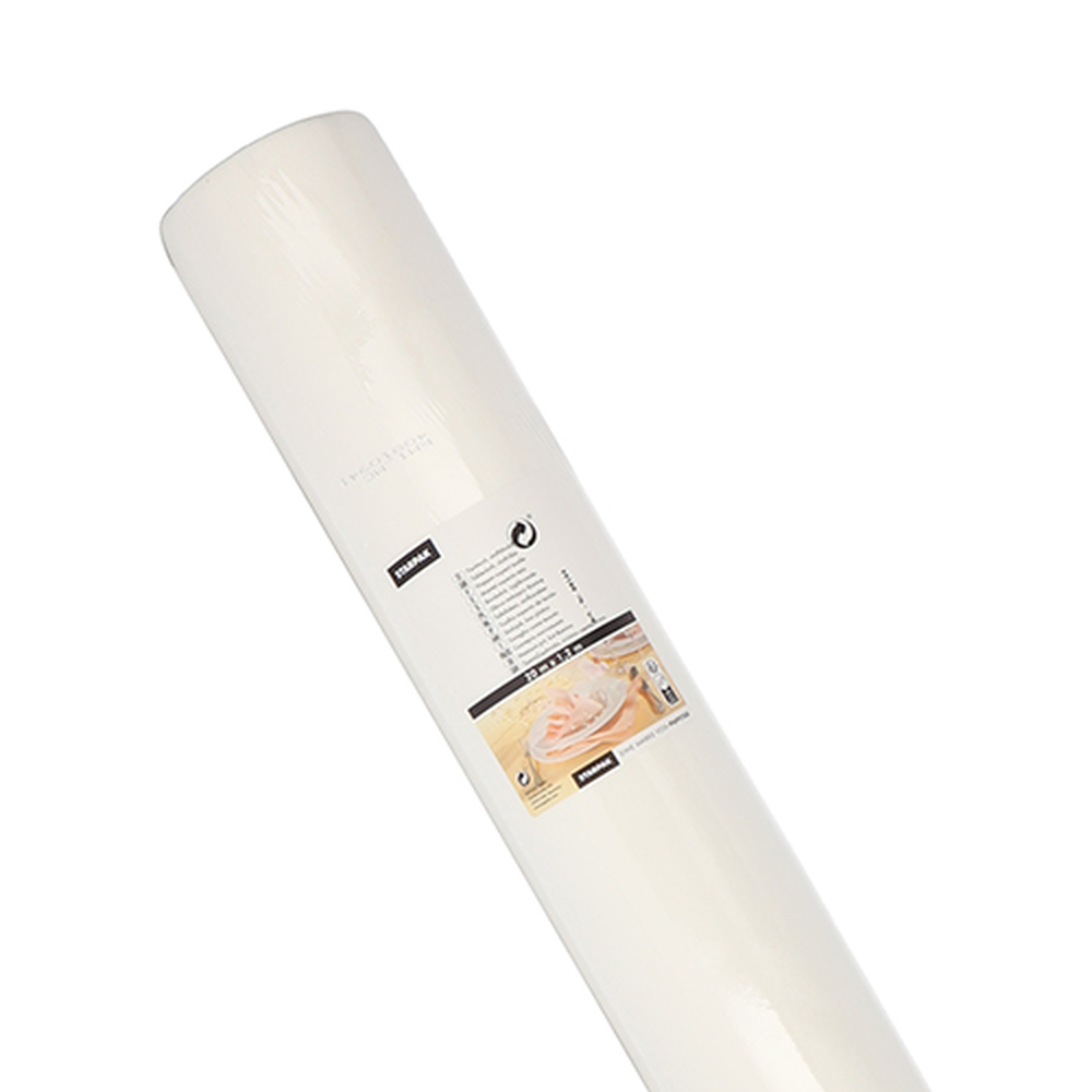 Papstar Tischdecke, stoffähnlich, Airlaid 20 m x 1,2 m weiss