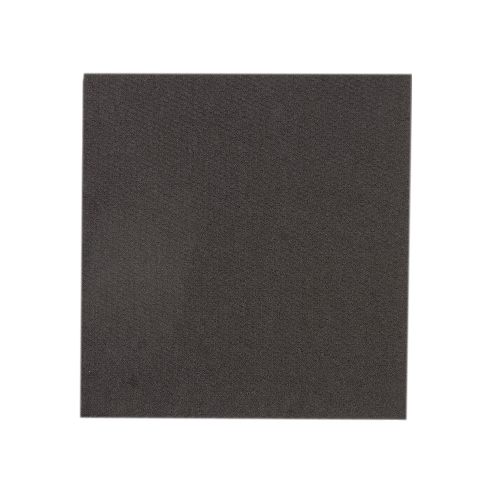 Mank Serviette Basic schwarz 20 x 20 cm 1/4 Falz