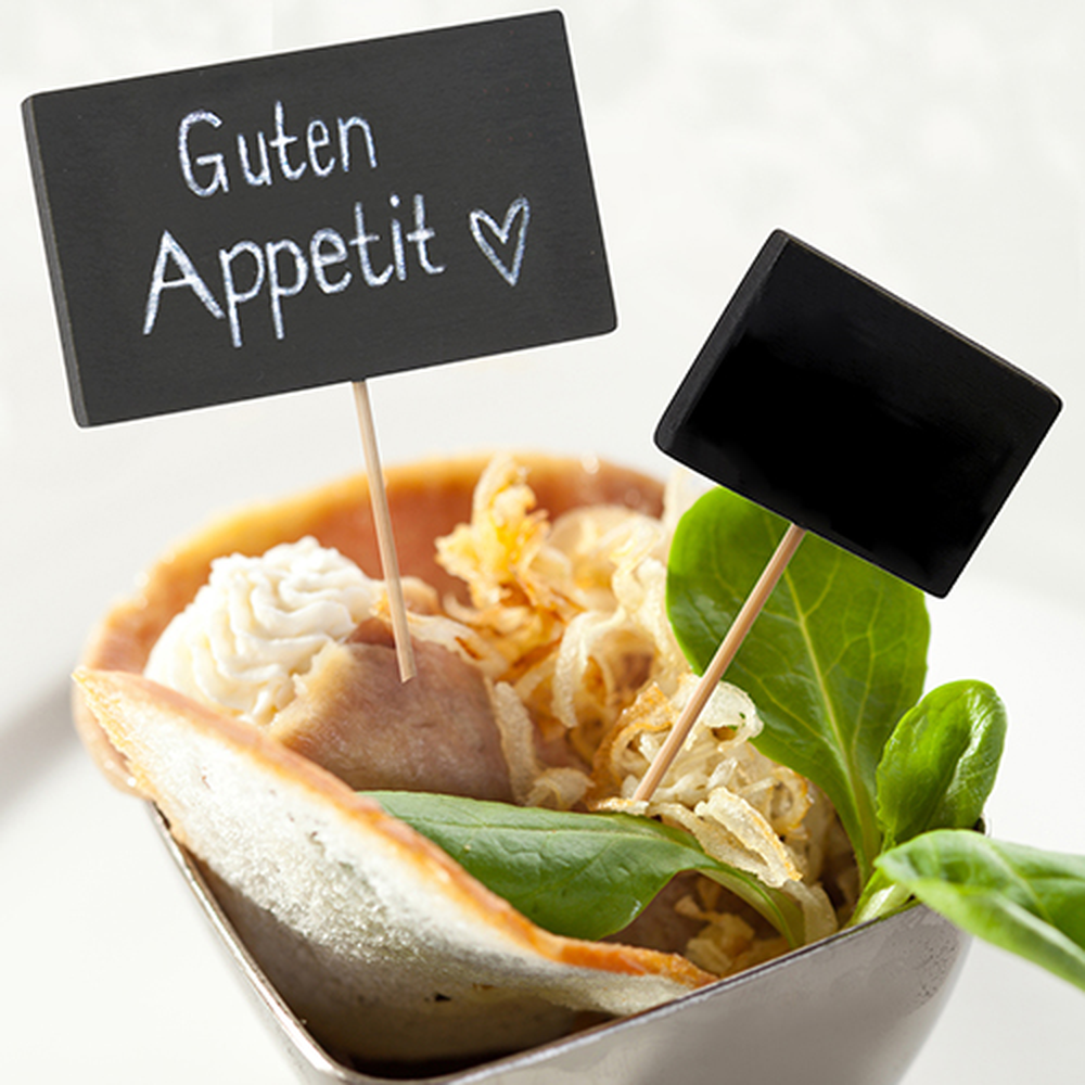 Papstar Fingerfood - Picker 8,5 cm "Blackboard"