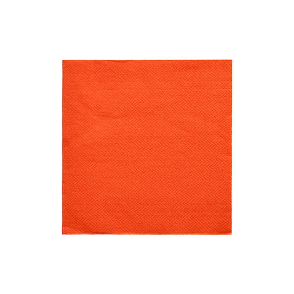 Papstar Servietten "DAILY Collection" 1/4-Falz 24 cm x 24 cm nektarine