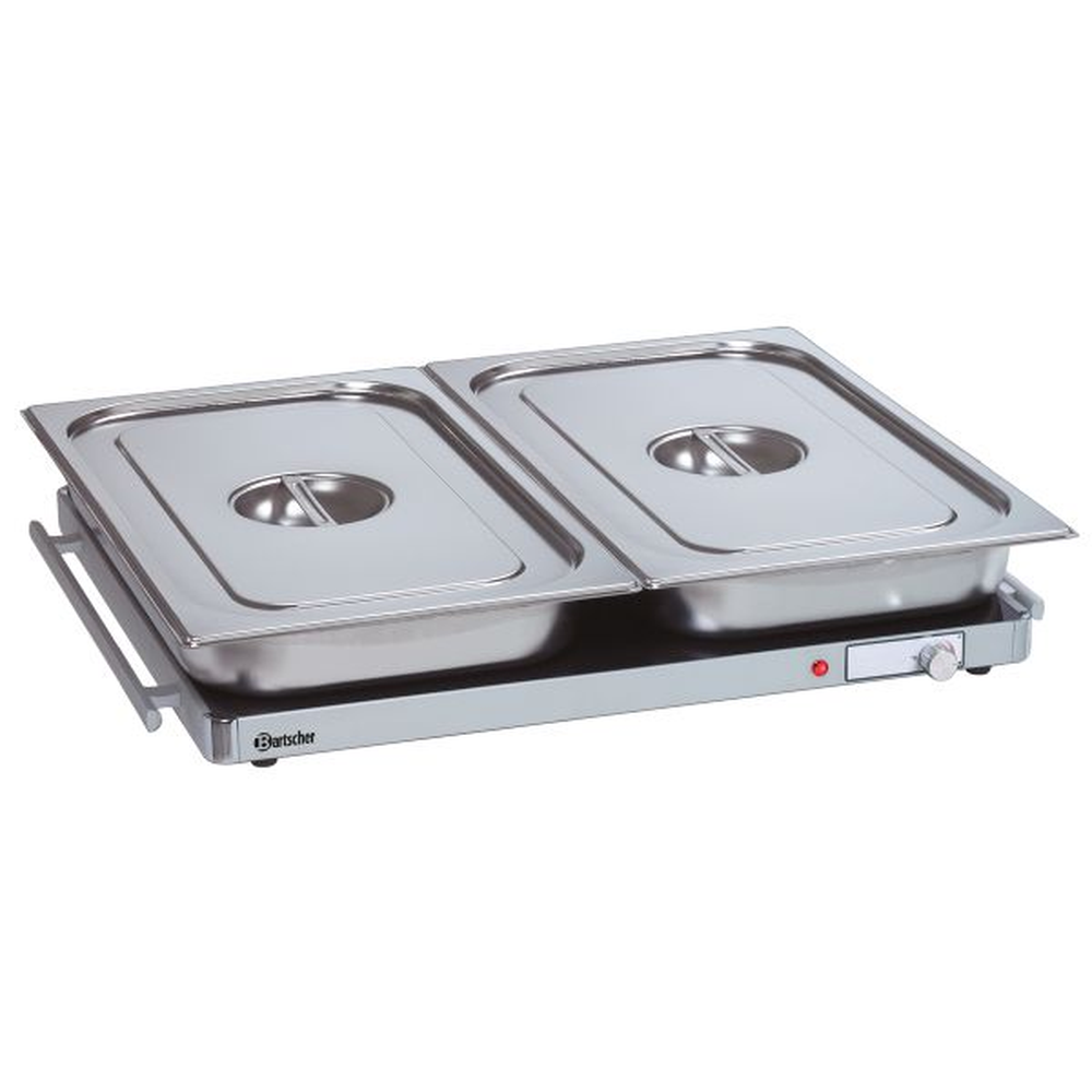 Bartscher Elektro-Warmhalteplatte für GN 2/1