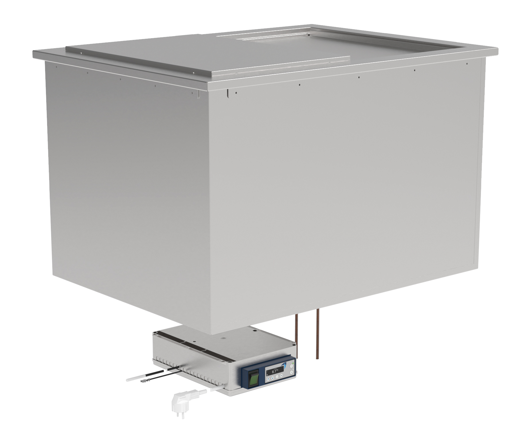 Nordcap Einbau-Tiefkühlwanne, statisch EIS-TKW 83-Z