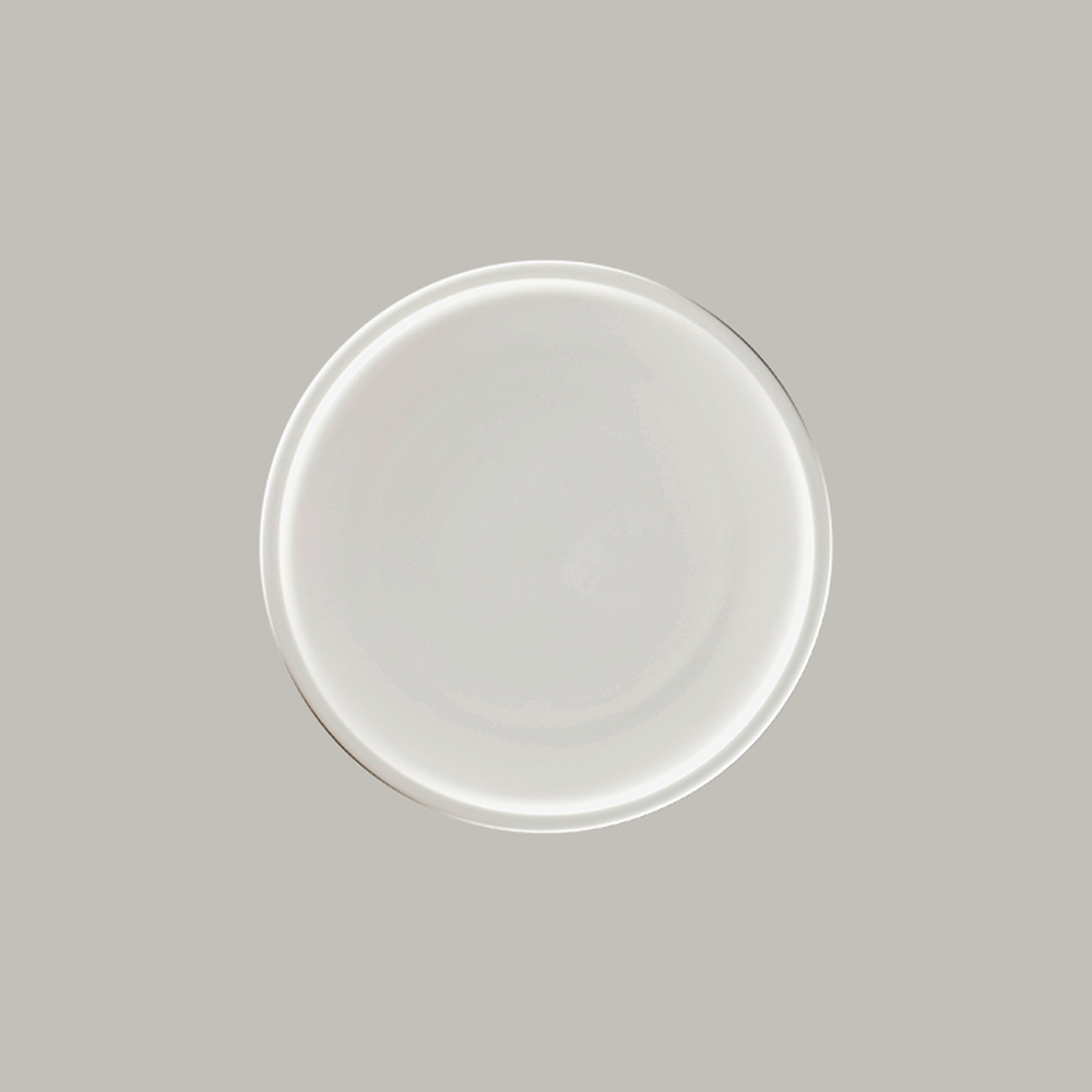 RAK Teller flach coup - dual Serie: Ease Ø 31.7 cm / Ht. 2.3 cm
