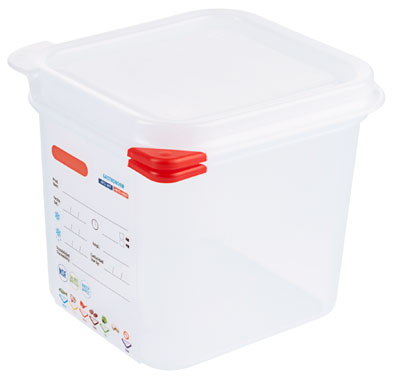 Contacto Behälter GN 1/6 150 mm mit HACCP Colorclip Deckel
