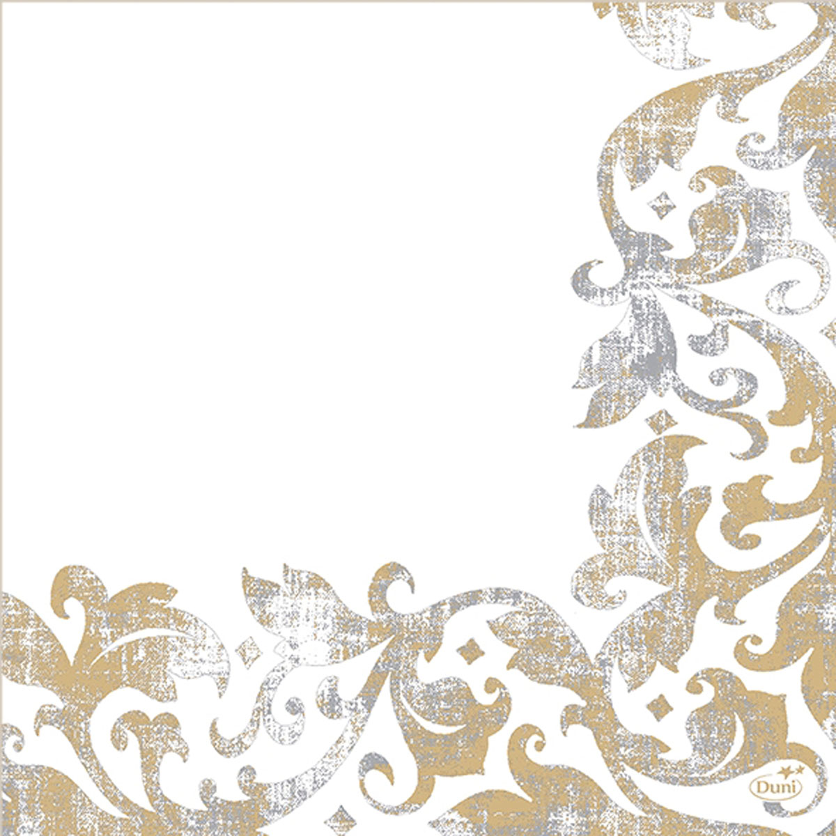 Duni Dunisoft-Servietten 40 x 40 cm 1/4 Falz Festiva white