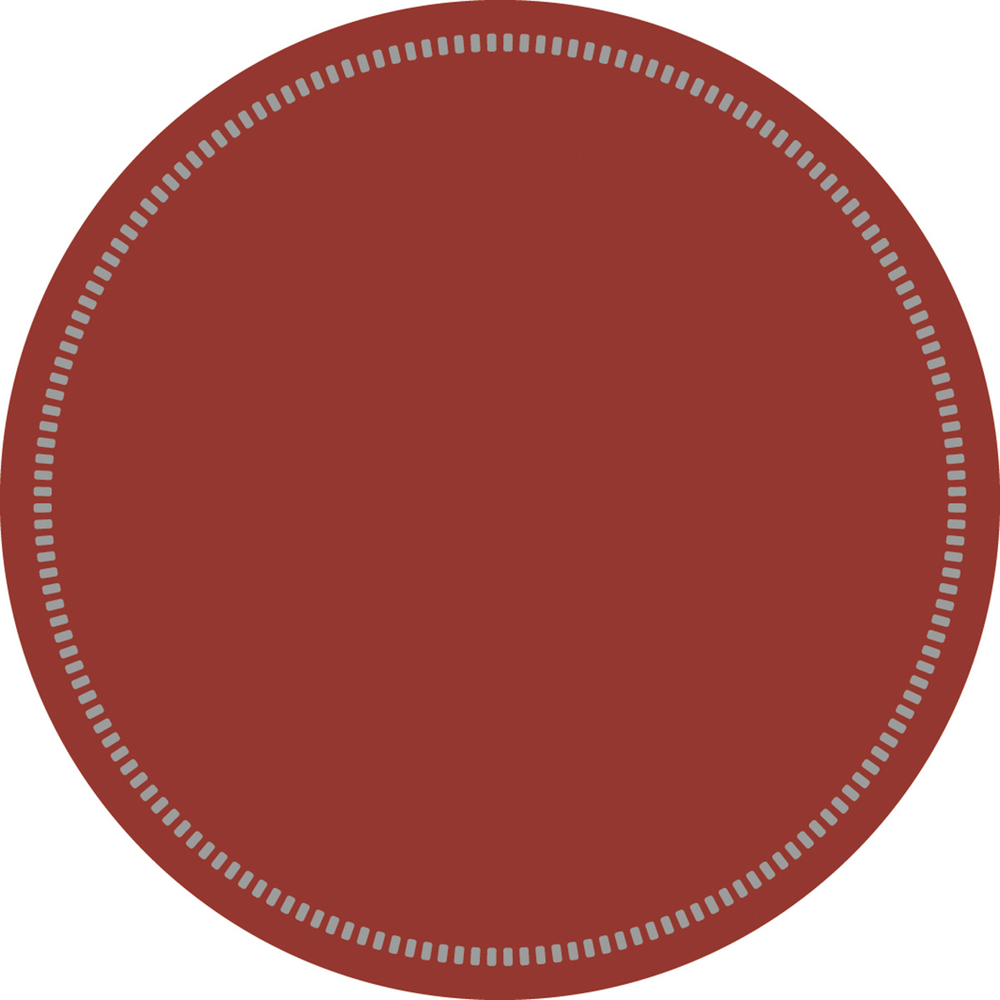 Mank Deckchen Basic bordeaux (No. 37) 90 mm