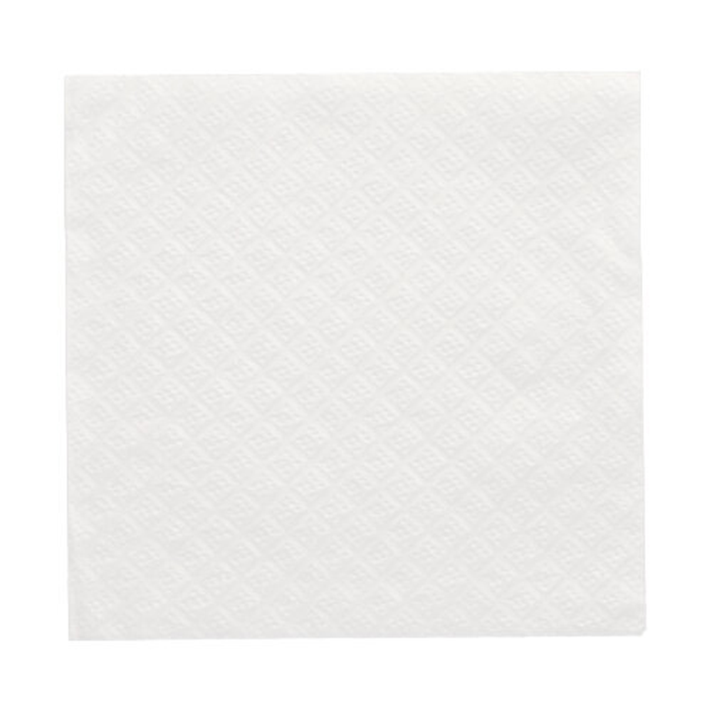 Papstar Servietten, 1-lagig 1/4-Falz 33 cm x 33 cm weiss