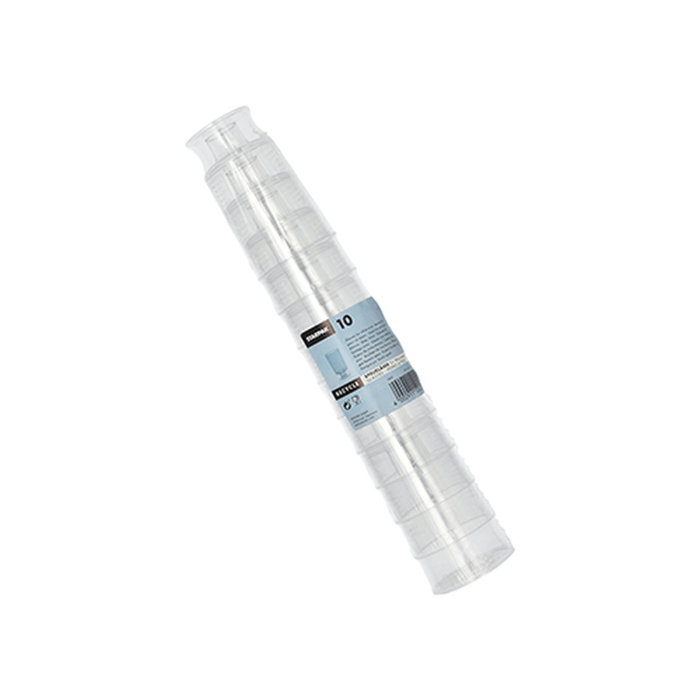 PAPSTAR Stiel-Gläser für Weisswein, PS 0,1 l Ø 5,1 cm · 8,5 cm glasklar einte
