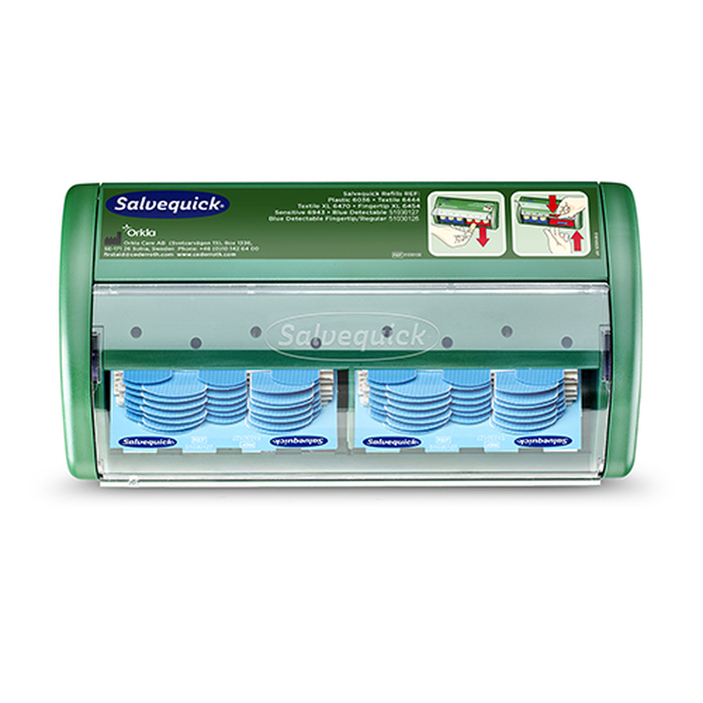 PAPSTAR Salvequick, Pflasterspender Detectable 11,4 cm x 22,6 cm x 5