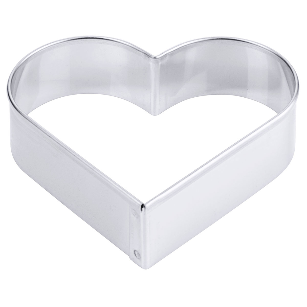 Contacto Ausstecher, Herz, glatt 3 cm Durchmesser: 3 cm, Höhe: 3 cm
