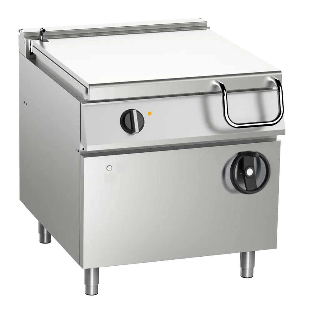 KBS Elektro-Kipp-Bratpfanne 60 L Compound-Stahl 9,9 kW