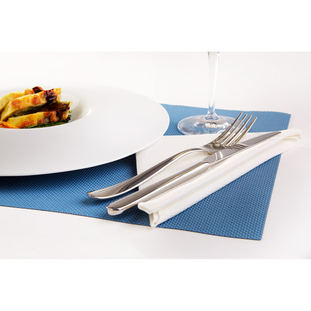 APS Tischset - hellblau 45 x 33 cm , PVC, Schmalband