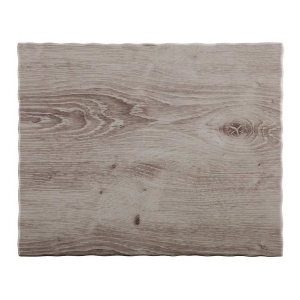 APS GN 1/2 Tablett -WOOD- 32,5 x 26,5 cm, H: 1,5 cm , Melamin, Holzoptik