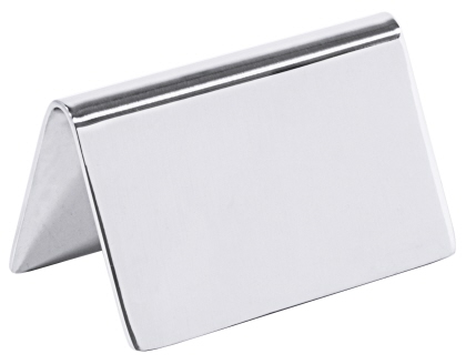 Contacto Schild, hochglänzend 65x40 mm neutral ohne Aufdruck