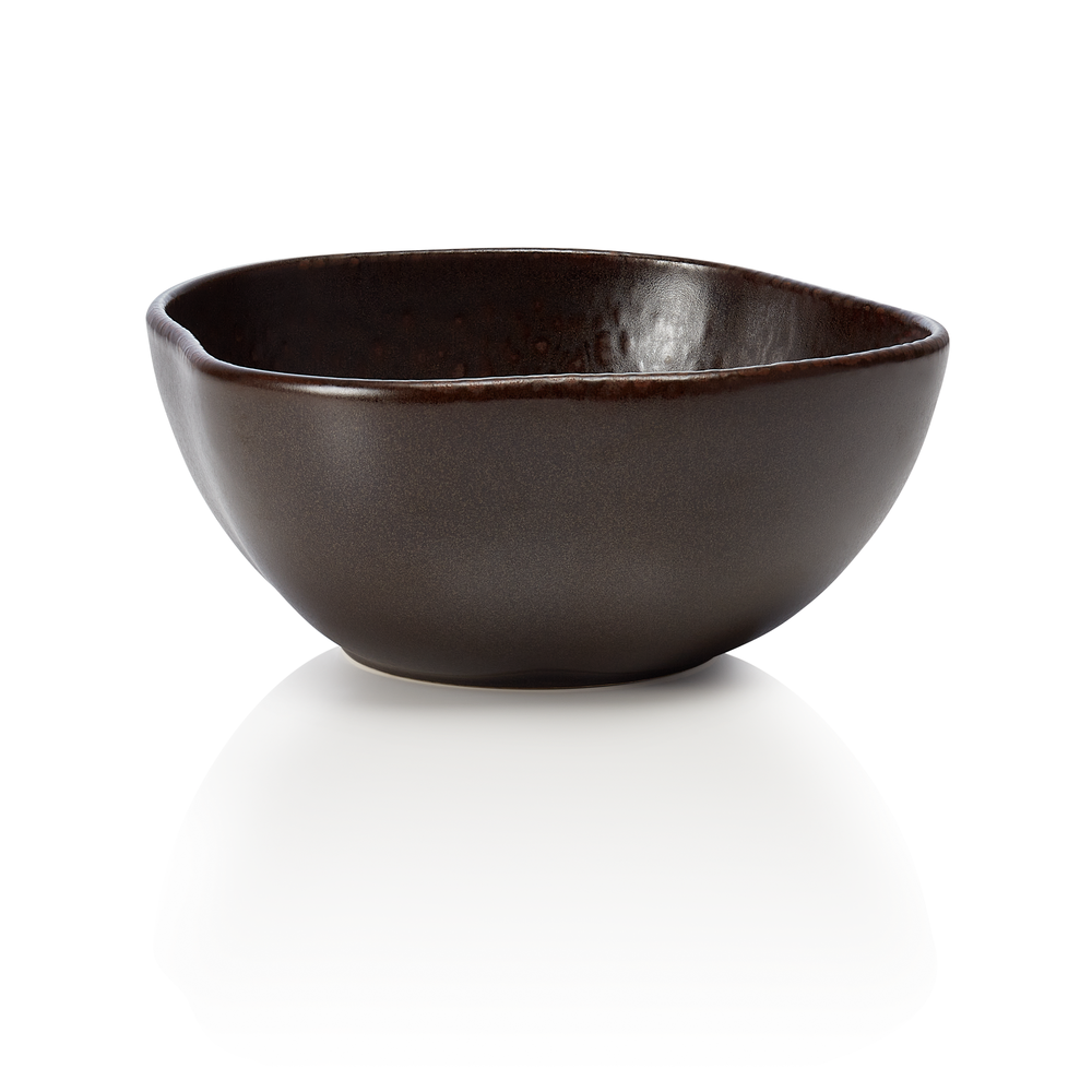 WAS Schale Set ROCKZZERO, tief, Ø 16 cm, 0,5 ltr., Set á 6 Stück, metallic brown