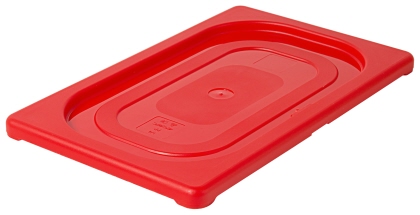 Contacto GN-Deckel 1/4, rot aus Polypropylen