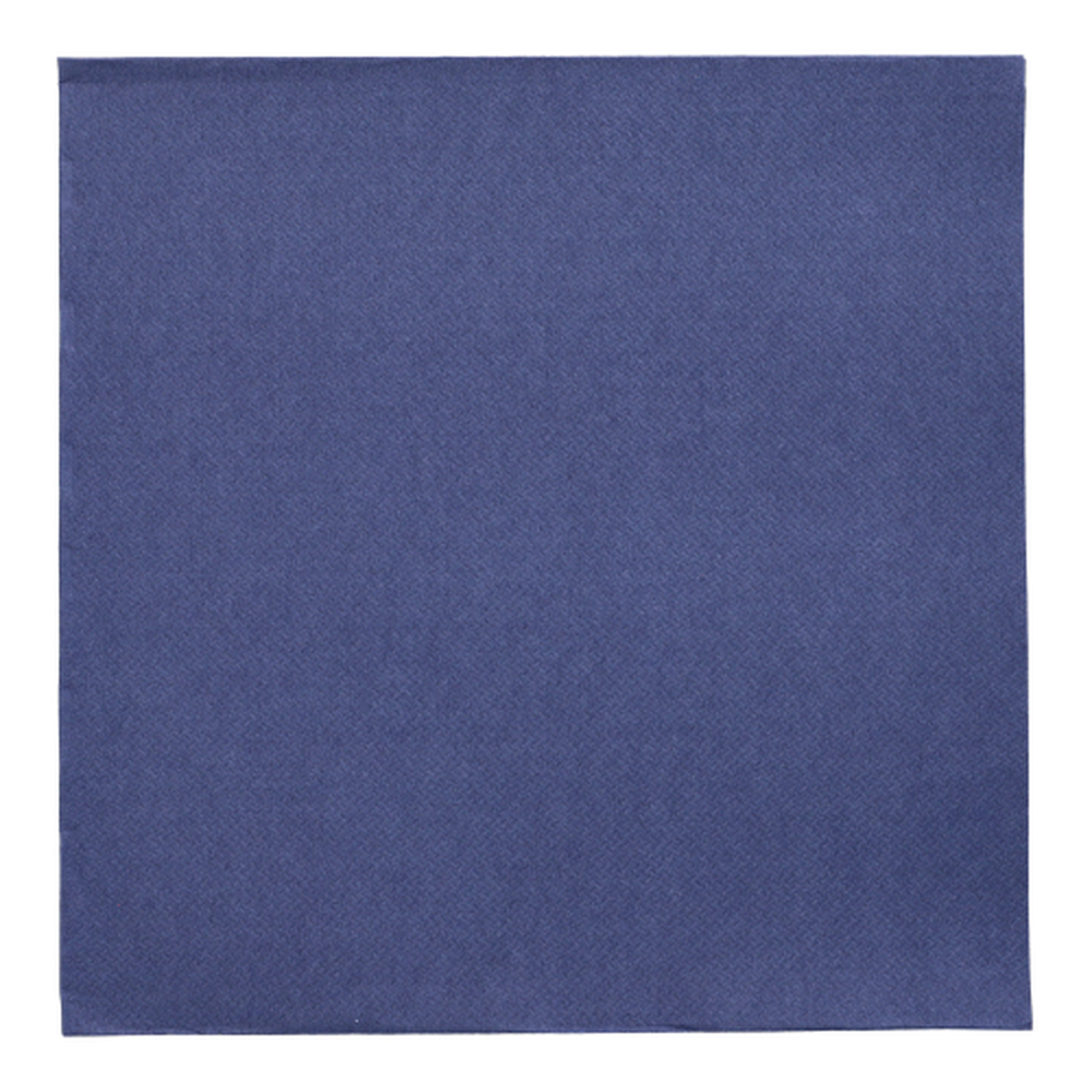 PAPSTAR Servietten ROYAL Collection 1/4-Falz 40 cm x 40 cm dunkelblau in Pa