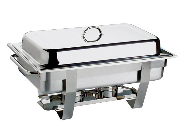 APS Chafing Dish -CHEF- 61 x 31 cm, H: 30 cm, 9 Liter , Edelstahl