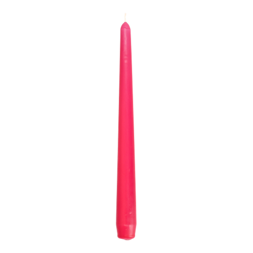 Papstar Leuchterkerzen Ø 2,2 cm · 25 cm fuchsia