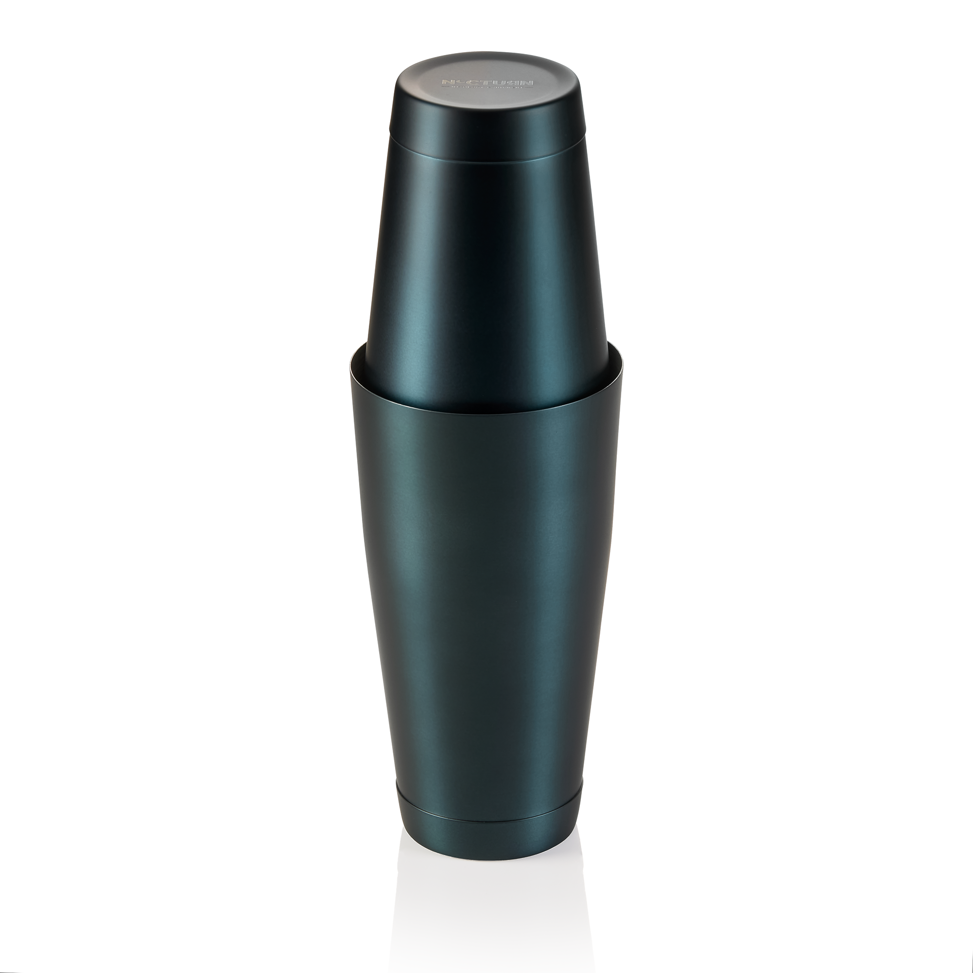 WAS Shaker Tin Tin NOCTURN, 0,8 ltr., Ø 9 cm, blau matt - HLC, Chromnickelstahl 