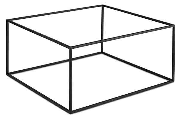 APS GN Buffetständer -Asia Plus- 35,4 x 32,5 cm, H: 17,6 cm , Metall, schwarz