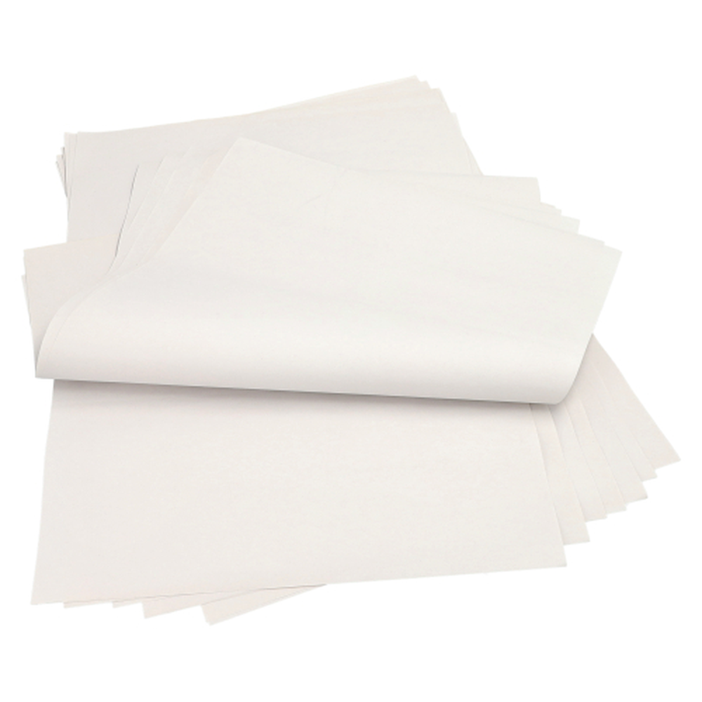 Papstar kg Einschlagpapiere, Cellulose 50 cm x 37,5 cm weiss 1/4 Bogen