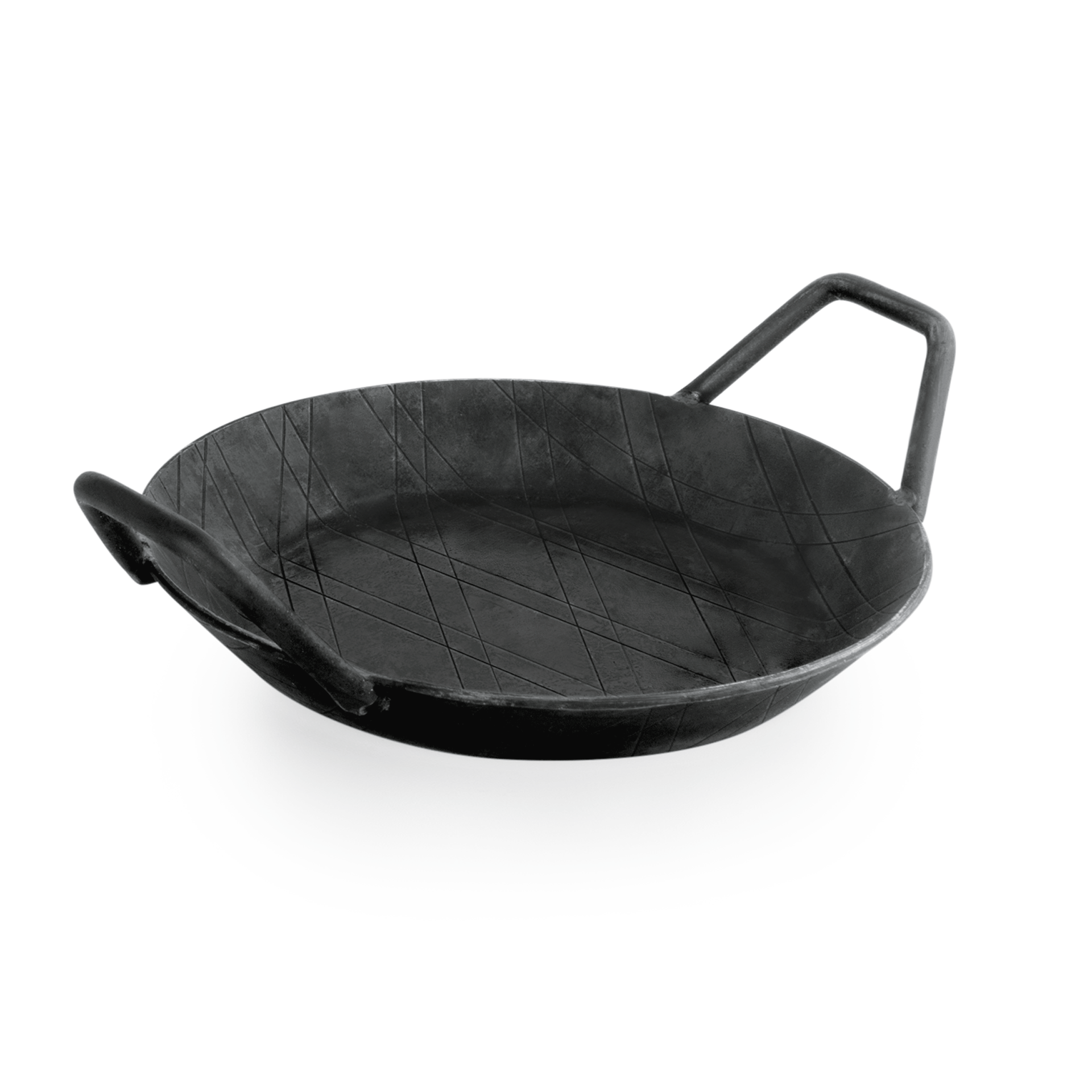 WAS Brat-/Servierpfanne IRON PAN 22, mit 2 Seitengriffen, Ø 20 cm, Eisen