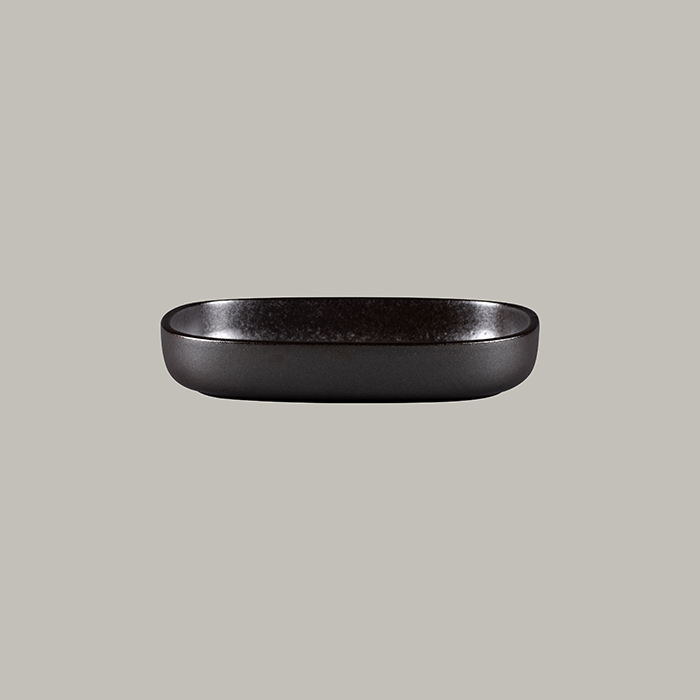 RAK Platte oval tief - forge  Serie: Ease L 26 cm / W 18.3 cm / Ht. 4.5 cm / Con
