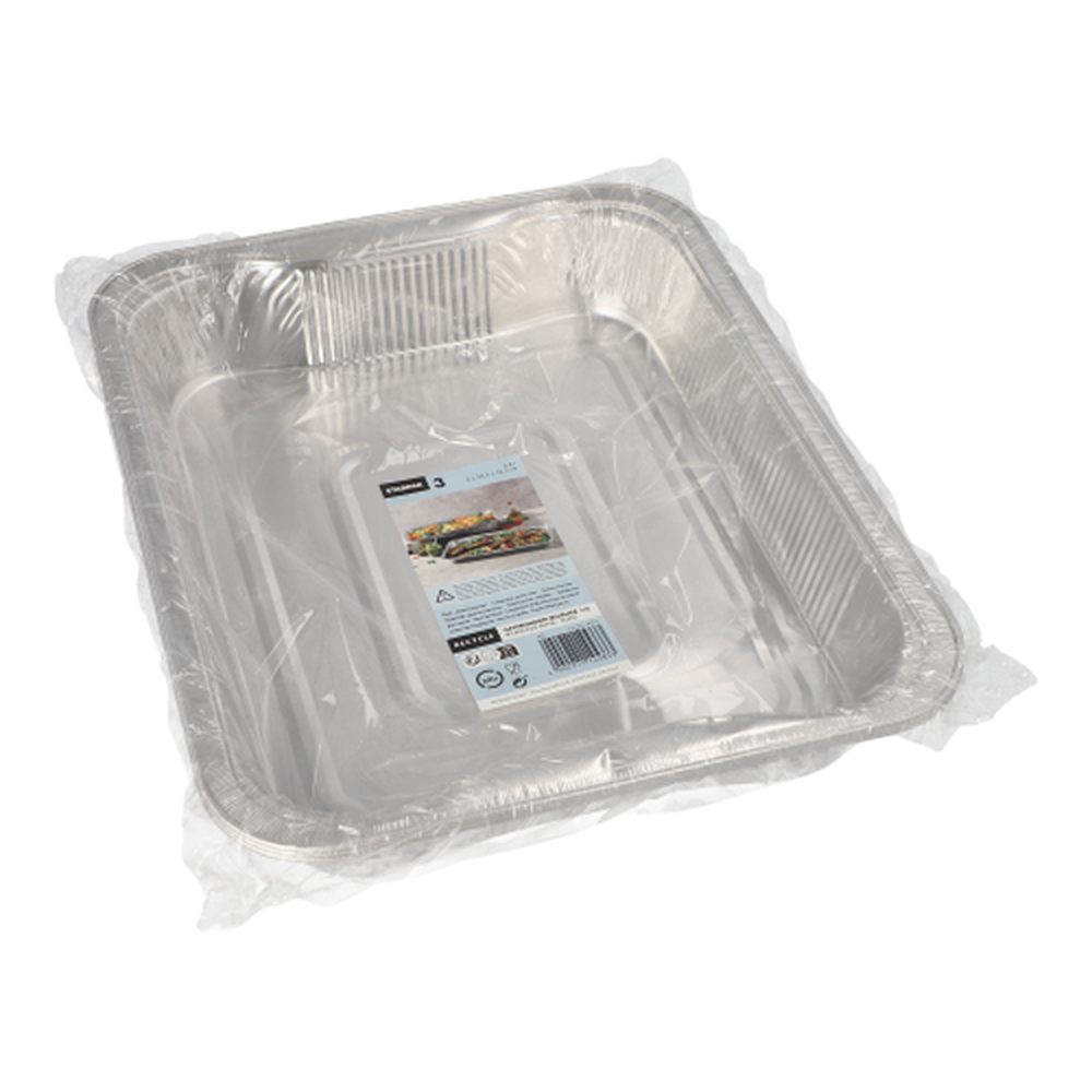 Papstar Gastronorm-Behälter, Alu eckig 3,4 l 5 cm x 26,2 cm x 32,2 cm 1/2