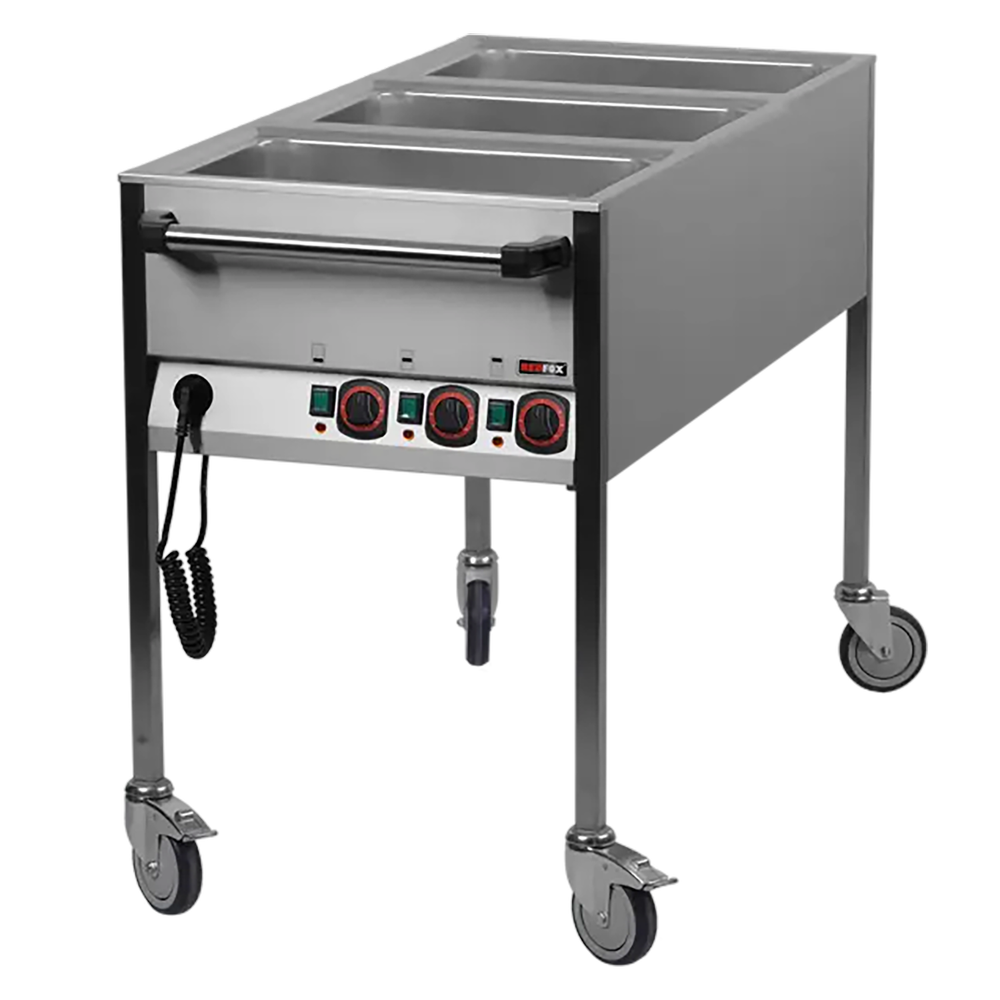 RM Gastro Bain Marie elektrisch GN 3-1/1 Steuerung auf der kürzeren Seite / REDF