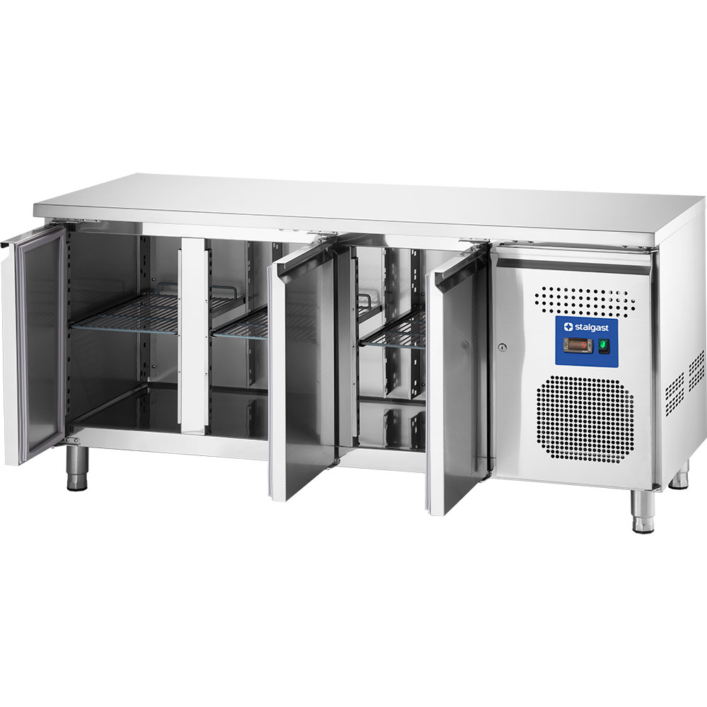 Stalgast Starline Tiefkühltisch mit 2 Türen, 282 Liter, 1360x700x850 (BxTxH)