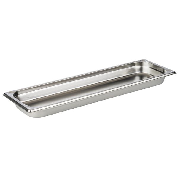 APS GN 2/4 Behälter 53,0 x 16,2 cm, Tiefe: 40 mm , Edelstahl, 2,4 Liter