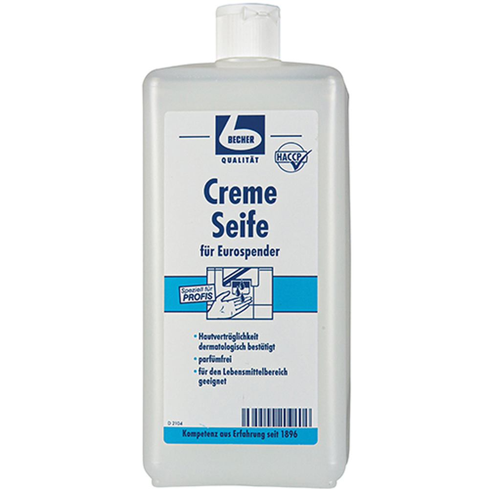 Papstar "Dr. Becher" Creme Seife 1 l weiss für Eurospender