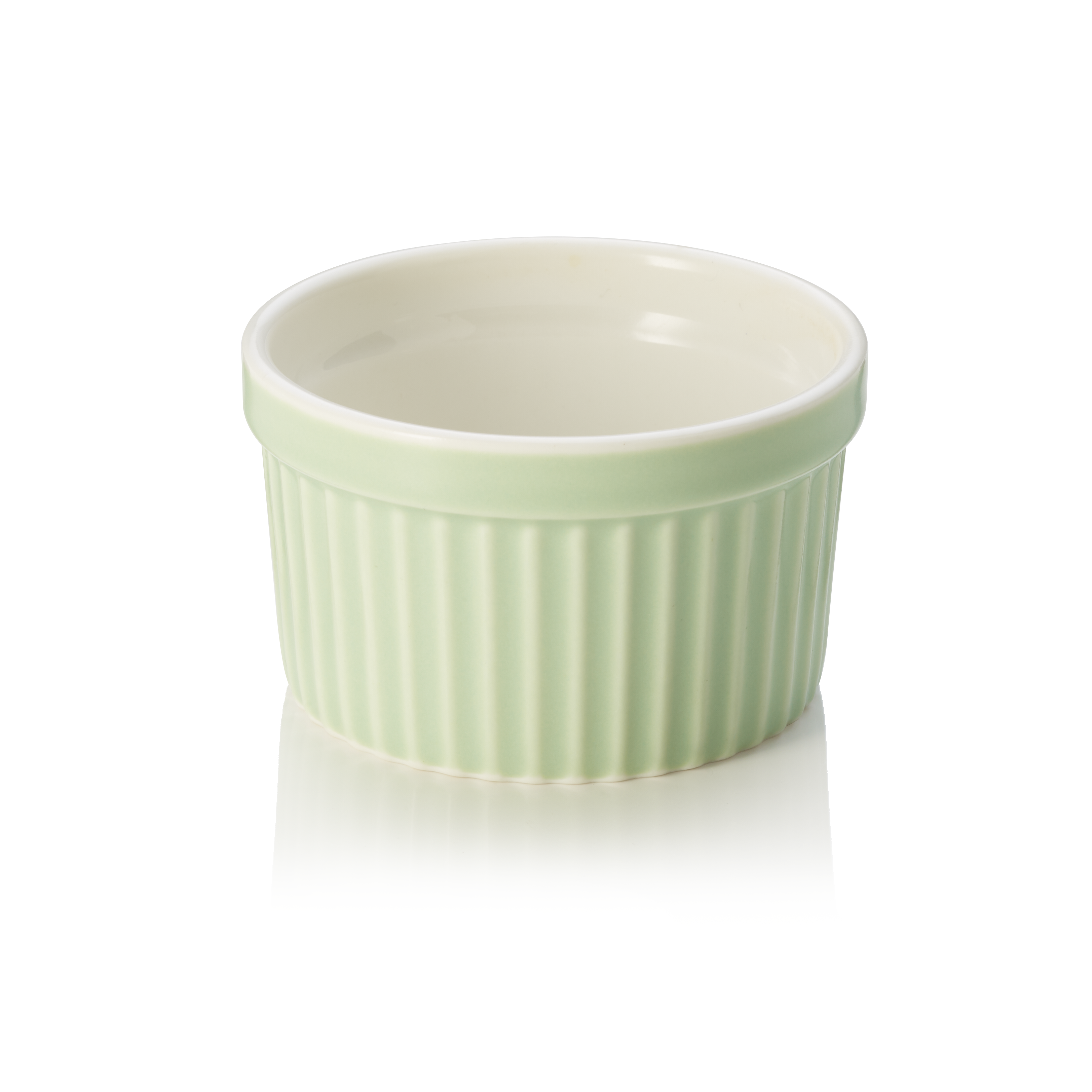 WAS Ragout Fin Set, Ø 7 cm, 85 ml, mint, Set á 6 Stück, Porzellan