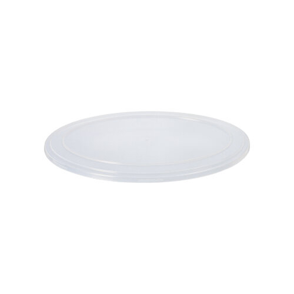 PAPSTAR Mehrweg-Deckel PP für Schalen oval 1 cm x 13,5 cm x 20,5 cm transpare
