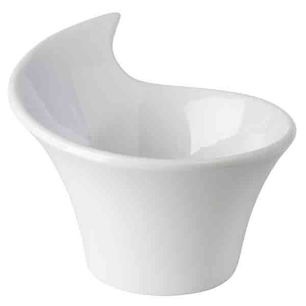APS Schale -MINI WHITE- 8,5 x 7 cm, H: 6 cm , Melamin, weiß
