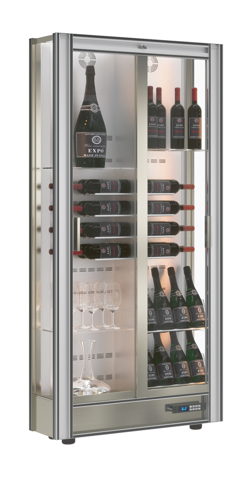 Nordcap Weintemperierschrank TMV-H14