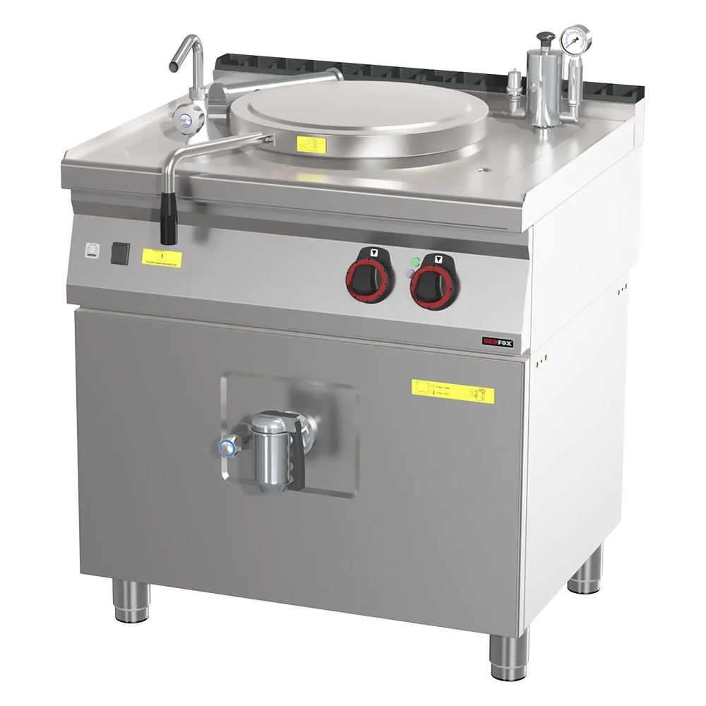 RM Gastro Elektrischer indirekter Kessel 50 l / REDFOX - BI 70/80-50 E